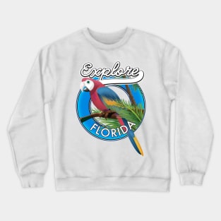 Explore Florida retro logo Crewneck Sweatshirt